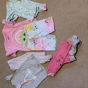 Little girls pjs 18 -24 months
